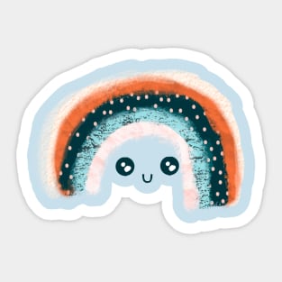 kind rainbow Sticker